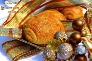 un pain au chocolat rencontre un croissant
