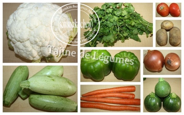 Tajine de légumes طجين الخضرا-Tajine vegetarien