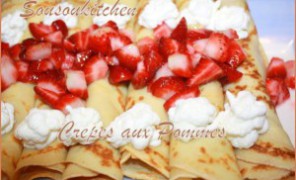 Crepes aux pommes-Recette facile