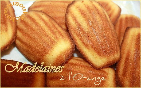 Madeleines à l’Orange – مادلين بالبرتقال