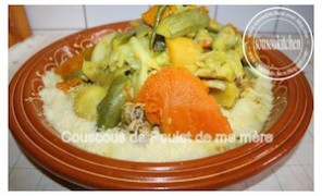 Couscous au poulet et legumes