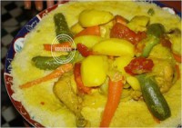 Couscous au poulet- Riad Rcif