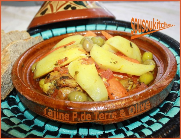 Tajine P.de Terre et Olives