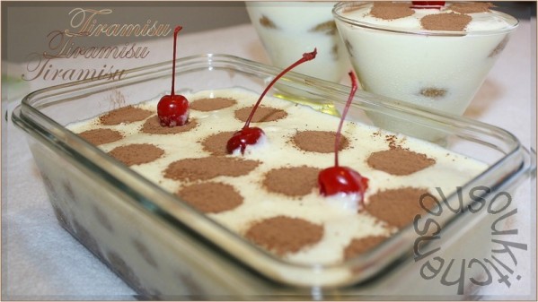 recette Tiramisu