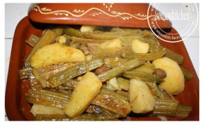 Tajine de Viande et Cardons طجين الخرشوف