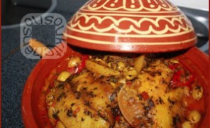 Tajine de Poisson aux olives طجين شرائح السمك