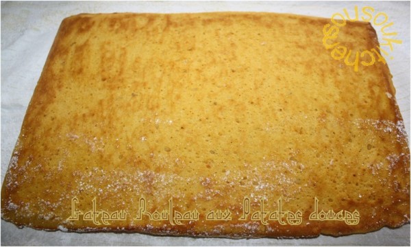 Gateau rouleau au patates douces1