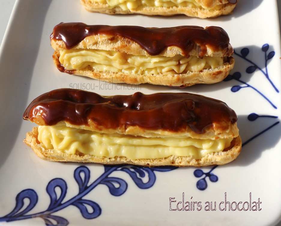 Eclairs au chocolat2