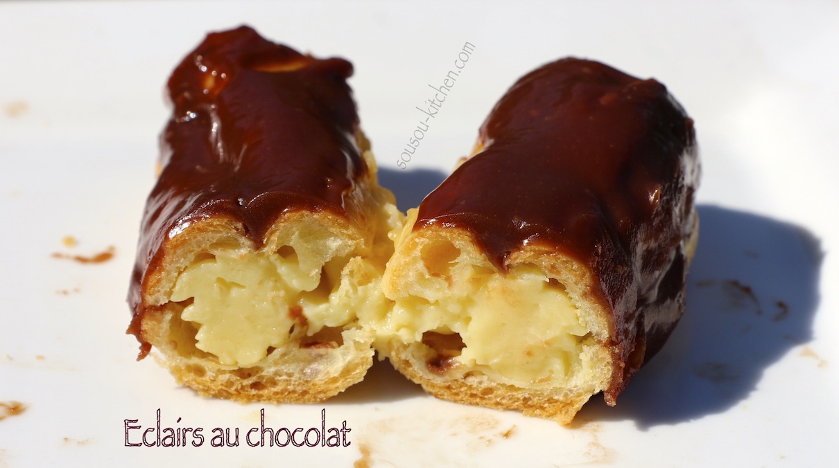 Eclairs au chocolat3