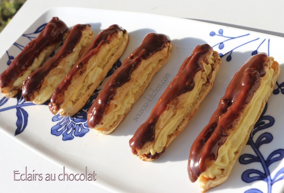 Eclairs au chocolat5