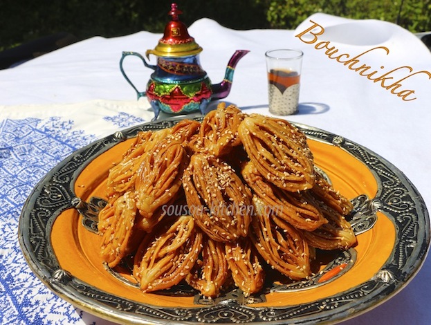 Chebakia Bouchnikha-Recette de Ramadan