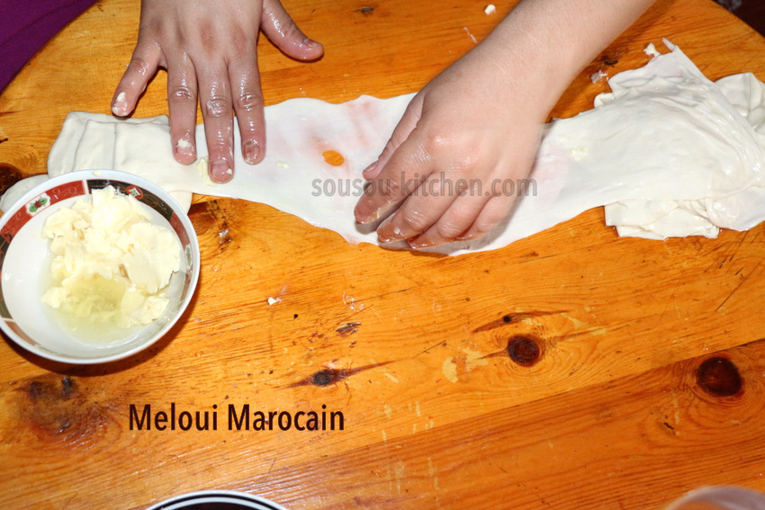 Meloui-Recette marocaine