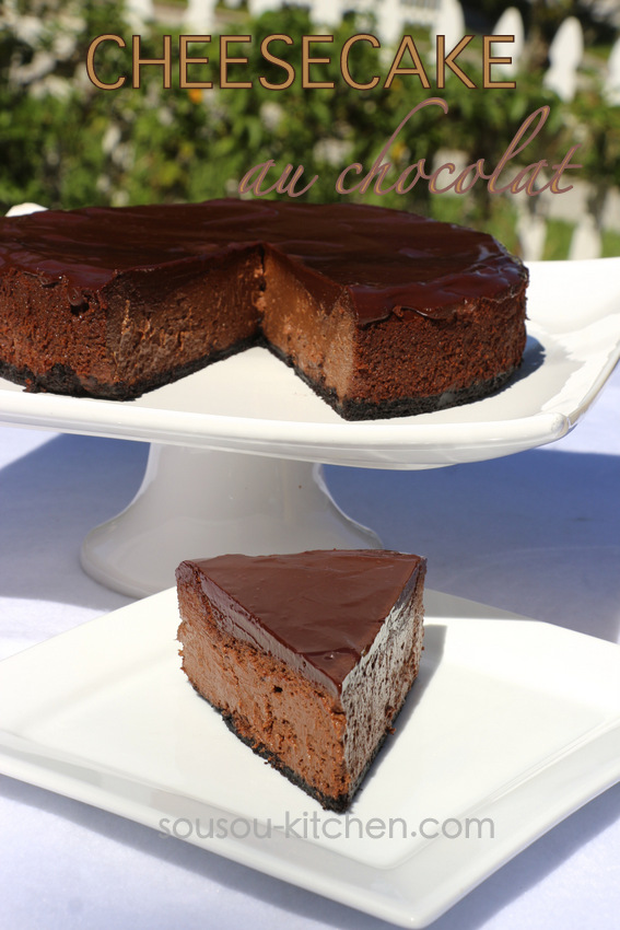 Cheesecake au chocolat