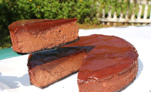 Cheesecake au chocolat