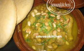 Tajine de poulet aux pois chiches