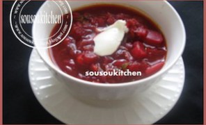 Soupe de betterave-Cuisine de Ramadan