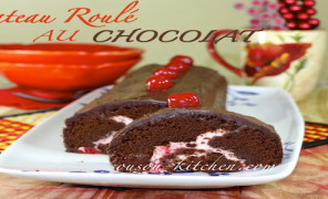 Gateau roulé au chocolat-Recette facile