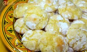 Ghriba aux amandes-patisserie marocaine غريبة البهلة باللوز