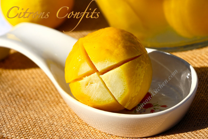 Citrons confits