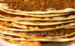 Lahmacun-Pizza turque