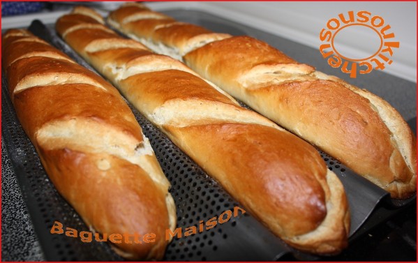 Baguette Maison - Recette 1