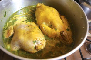 Poulet a la marocaine