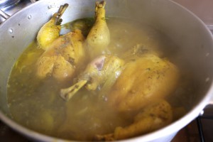 Poulet a la marocaine