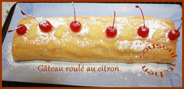 Roll Cake with Lemon pic 061