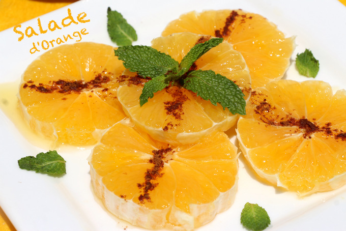 Salade d'orange