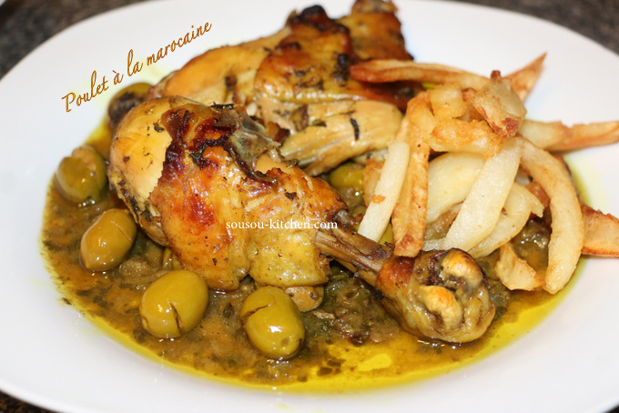 poulet a la marocaine-