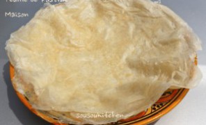 Feuilles de pastilla fait maison, warka