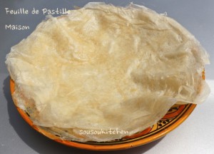 Feuilles de pastilla fait maison, warka-Recette de Ramadan