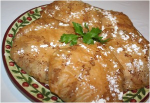 Pastilla au poulet-Mini Pastilles-Tarte marocaine aux feuille de brick بسطيلة الدجاج