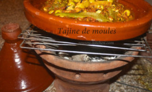 Tajine de moules- طاجين  بوزروك