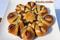 Brioche au chocolat- بريوش الوردة بالشكلاطة