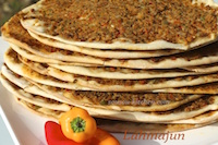 Lahmacun-Pizza turque