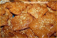 Rghayef aux amandes et miel – رغايف باللوز و العسل