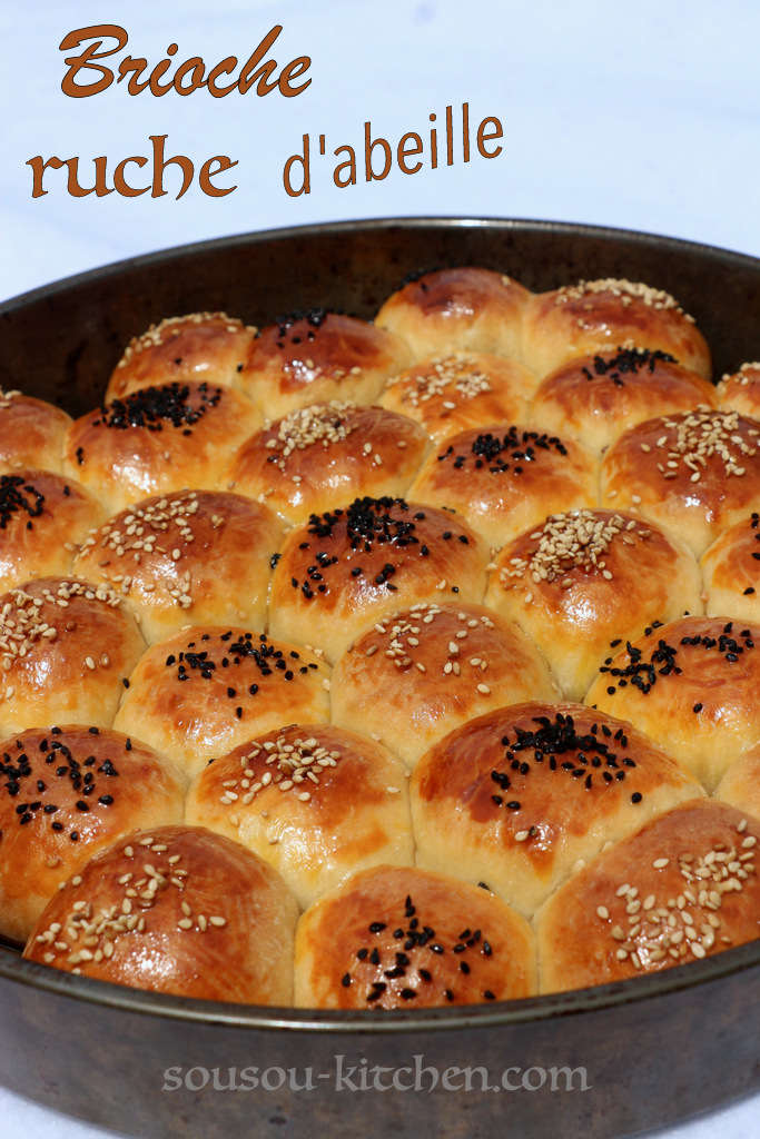 brioche ruche d'abeille