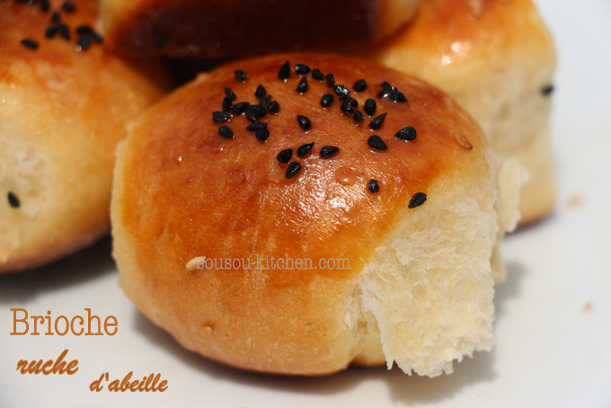 brioche ruche d'abeille