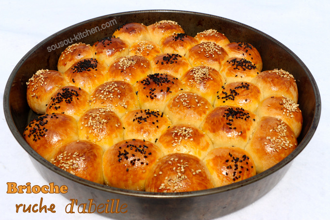 brioche ruche d'abeille