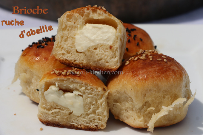 brioche ruche d'abeille