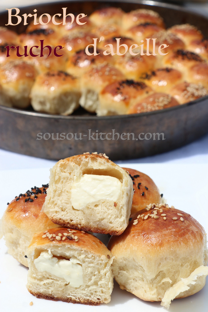 brioche ruche d'abeille