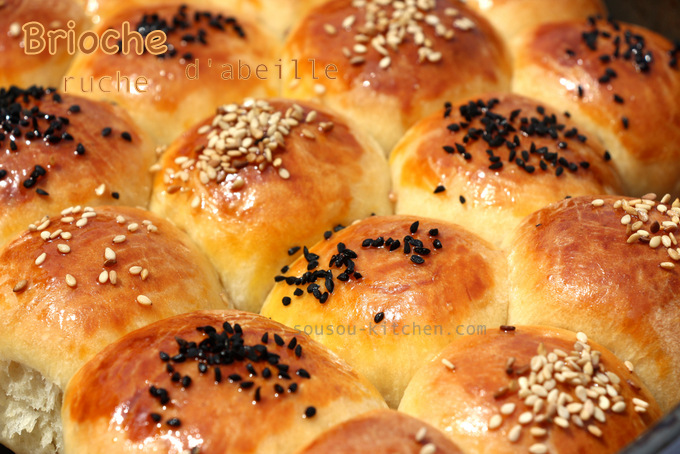 brioche ruche d'abeille4