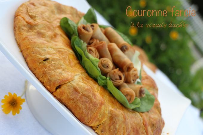 Couronne de croissant farcie7