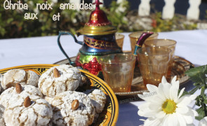 Ghriba aux noix et amandes غريبة البهلة