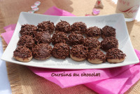 Oursins au chocolat-gateaux algeriens