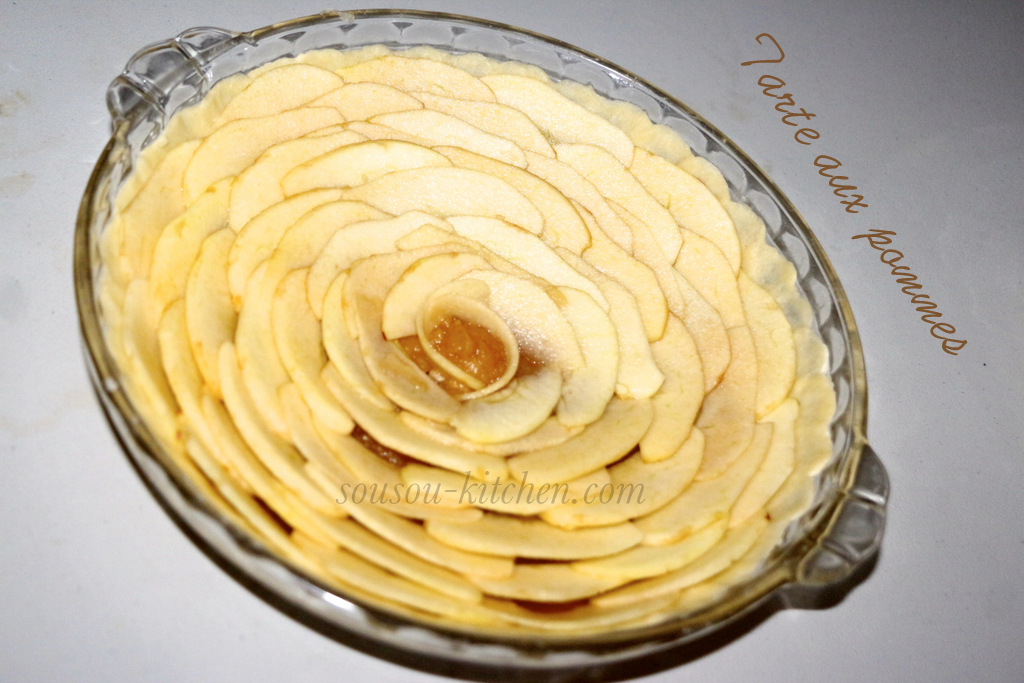 Tarte aux pommes4