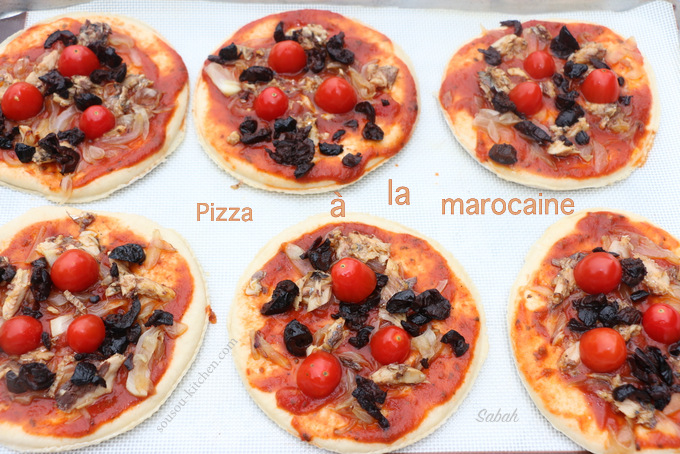 pizza au sardine