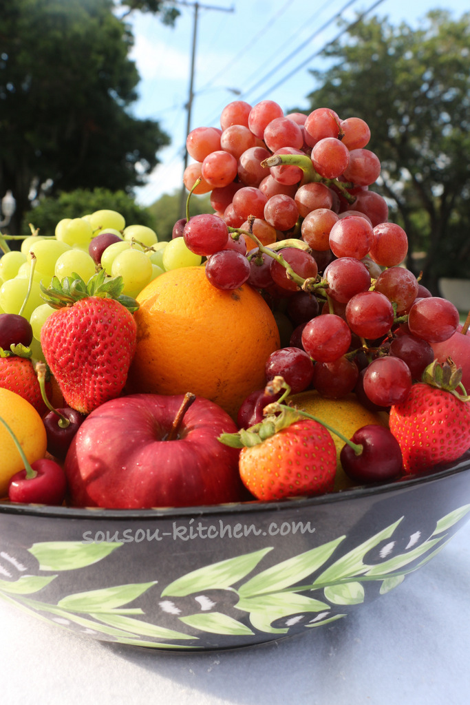 recette jus aux fruits