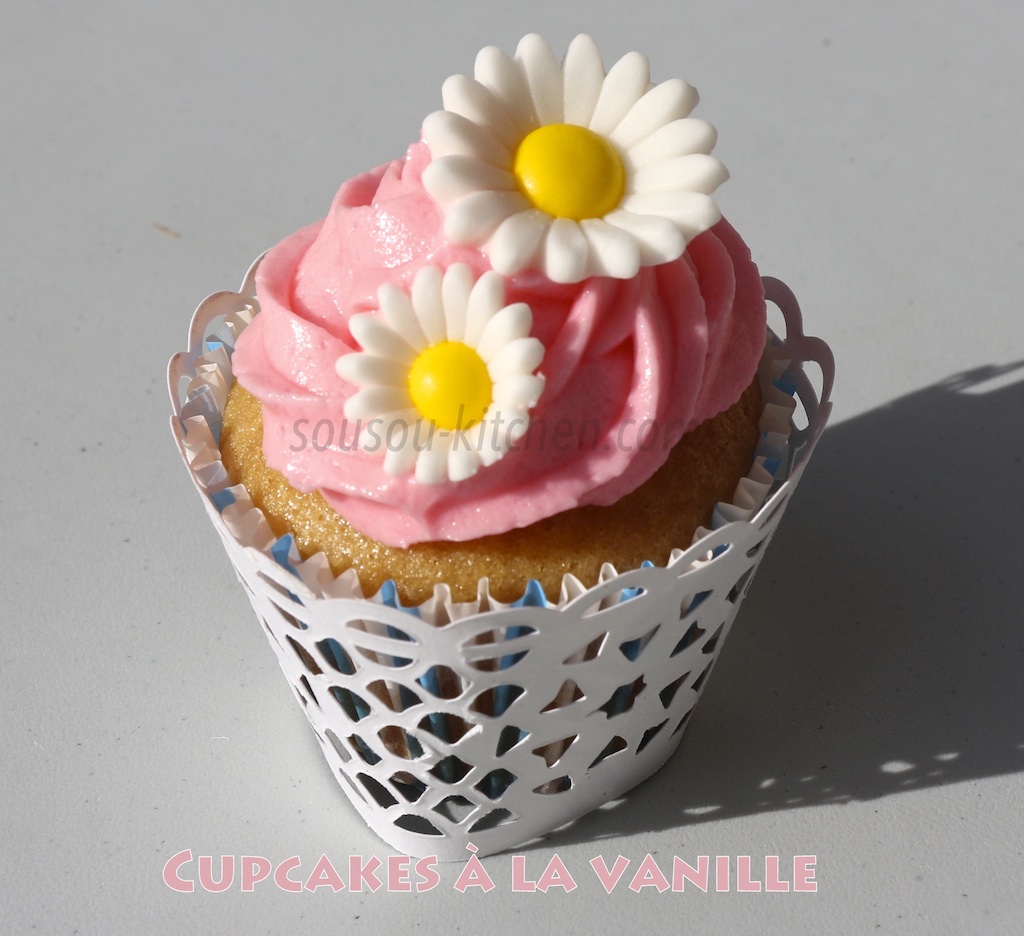 Cupcakes a la vanille,